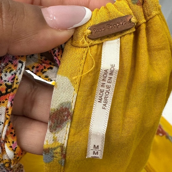 Free People Georgia floral jumpsuit size medium BOHO CHIC | FAIRY CORE - Picture 10 of 10